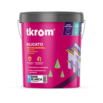 PINTURA AL SILICATO TKROM SIL
